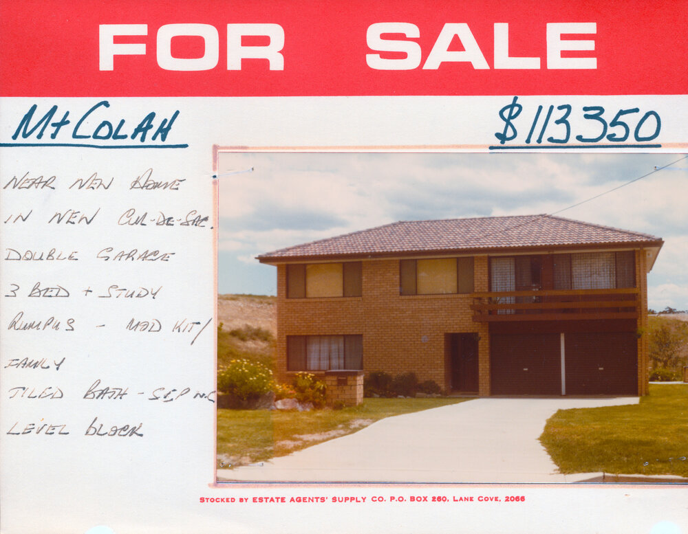 Real Estate Advertisement - Mount Colah