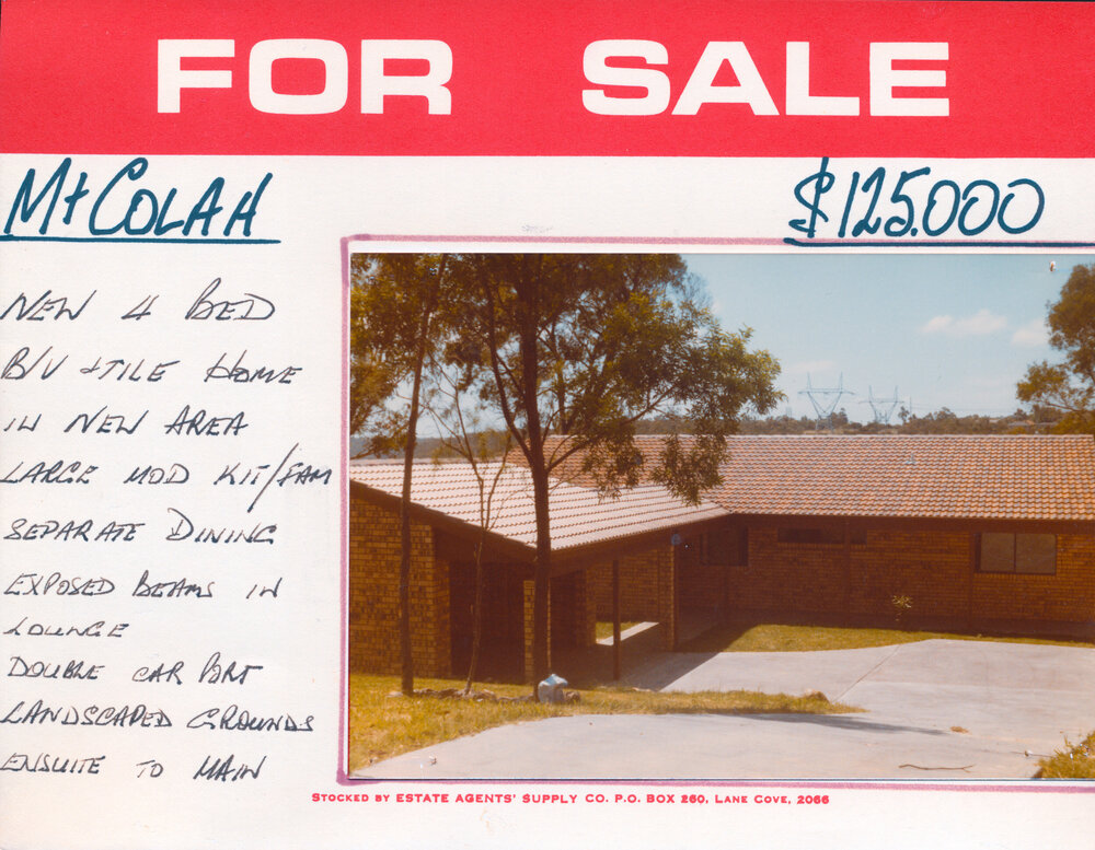 Real Estate Advertisement - Mount Colah