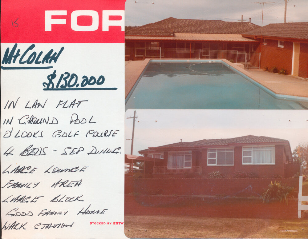 Real Estate Advertisement - Mount Colah
