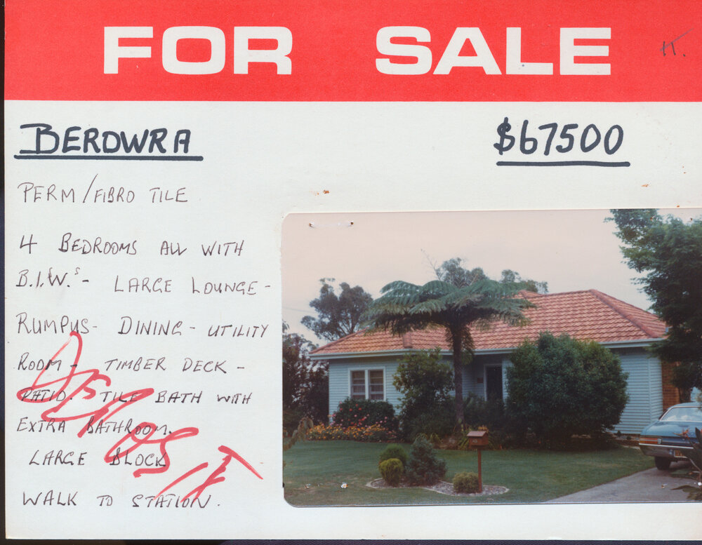 Real Estate Advertisement - Berowra