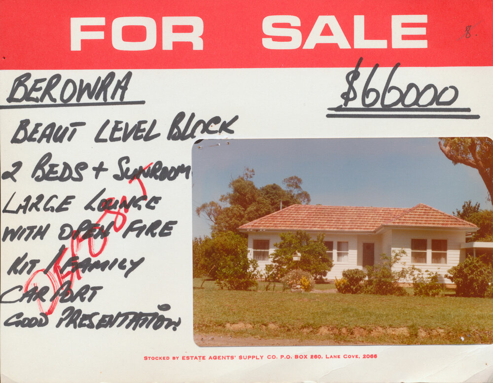 Real Estate Advertisement - Berowra