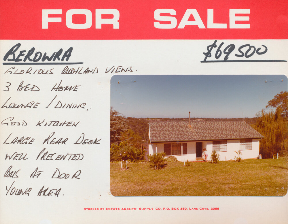 Real Estate Advertisement - Berowra