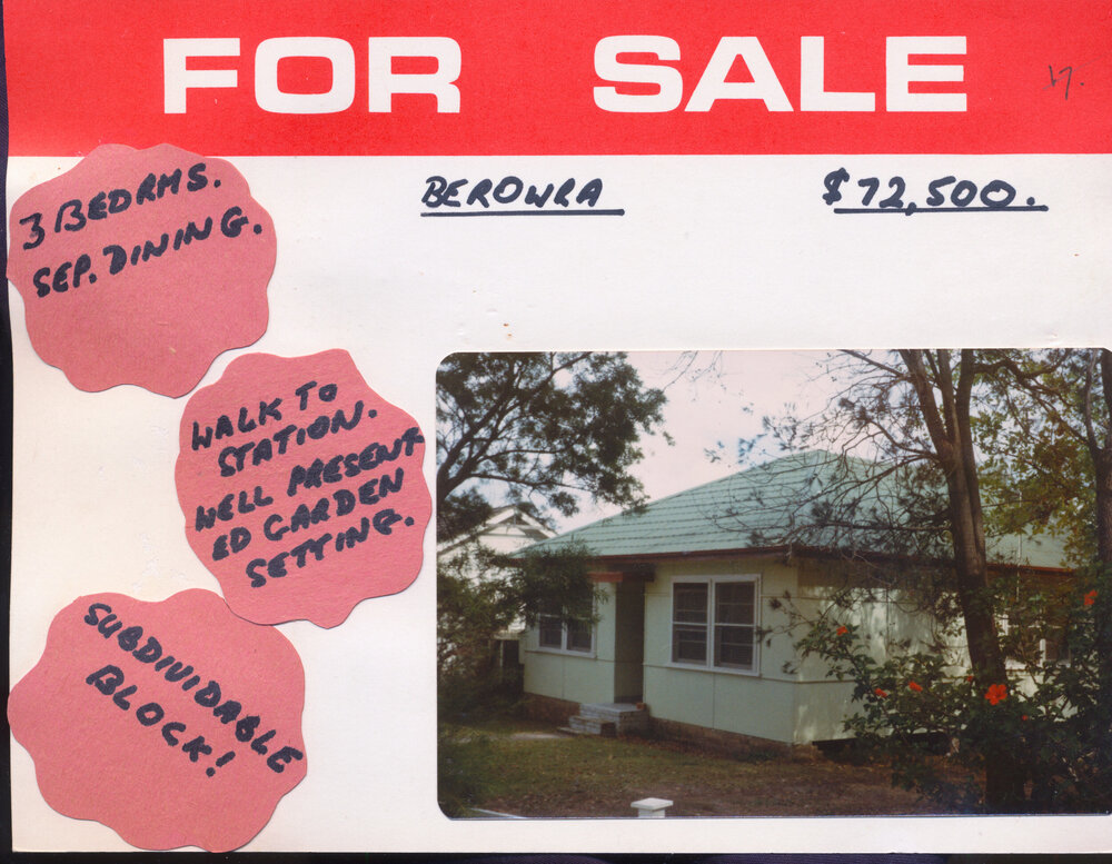 Real Estate Advertisement - Berowra