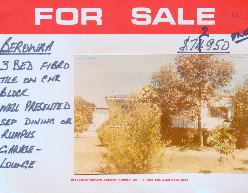 Real Estate Advertisement - Berowra