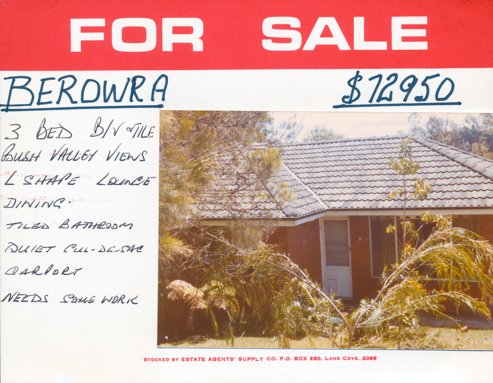 Real Estate Advertisement - Berowra