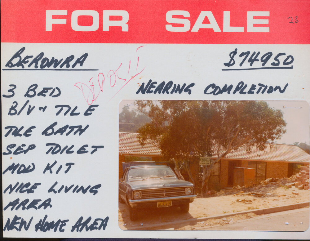 Real Estate Advertisement - Berowra