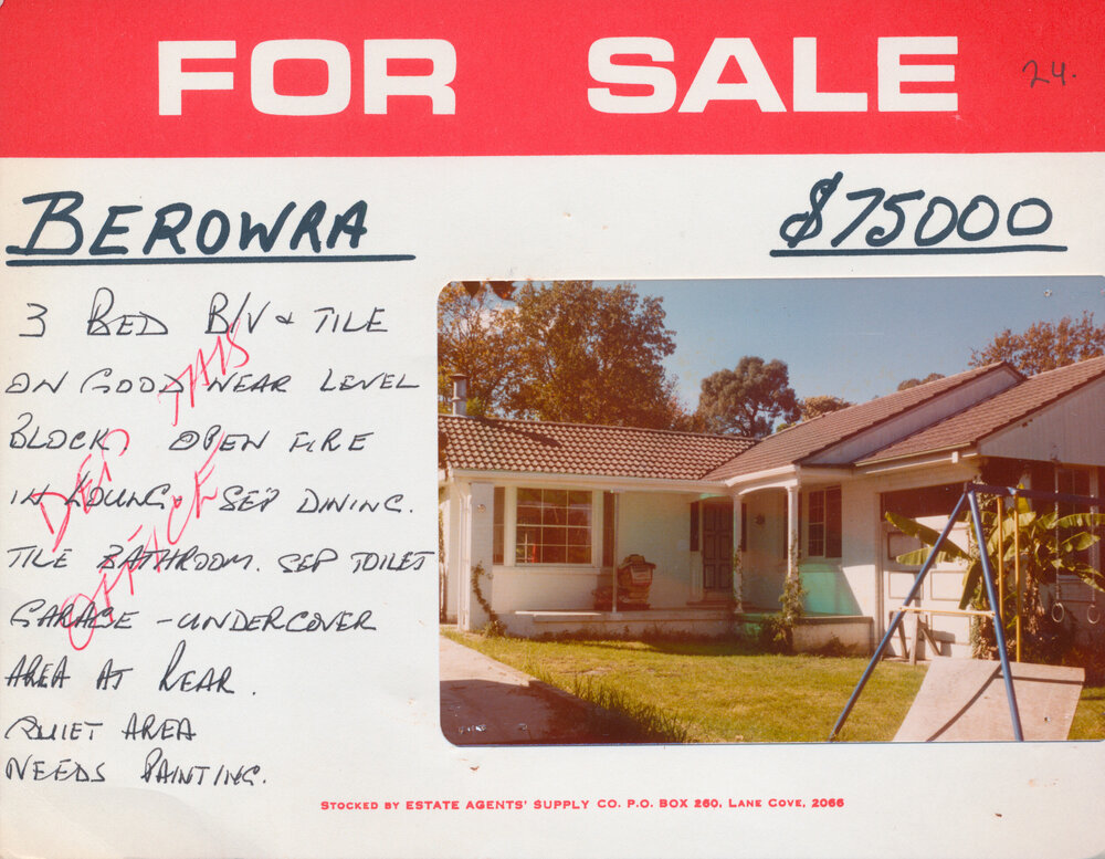 Real Estate Advertisement - Berowra