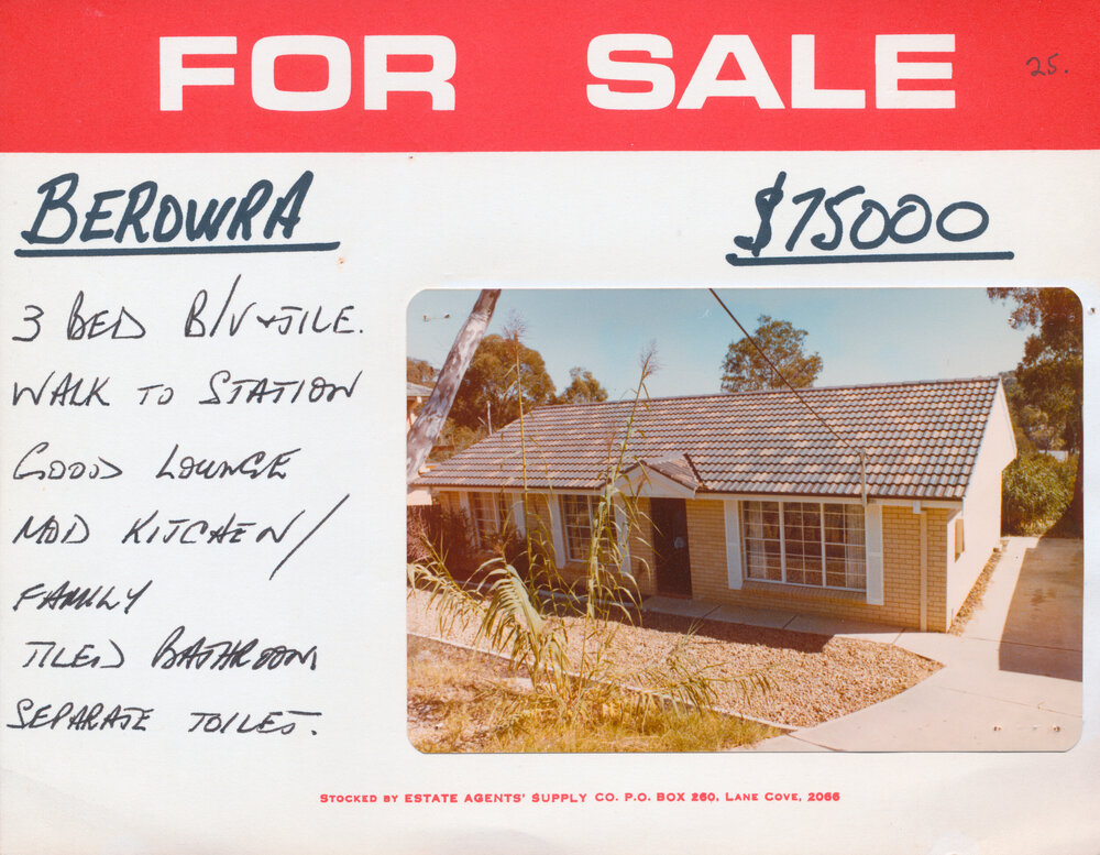 Real Estate Advertisement - Berowra