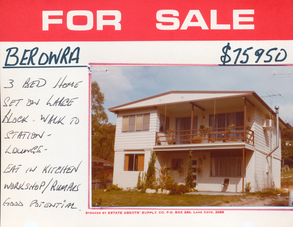 Real Estate Advertisement - Berowra