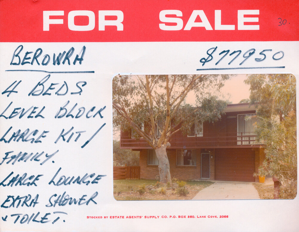Real Estate Advertisement - Berowra