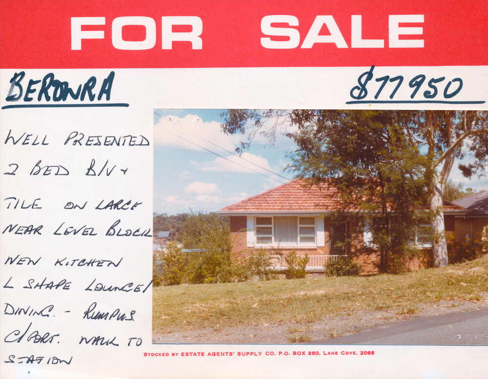 Real Estate Advertisement - Berowra