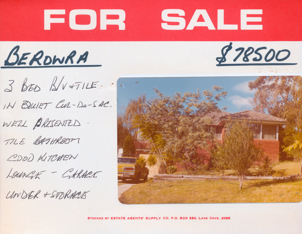 Real Estate Advertisement - Berowra