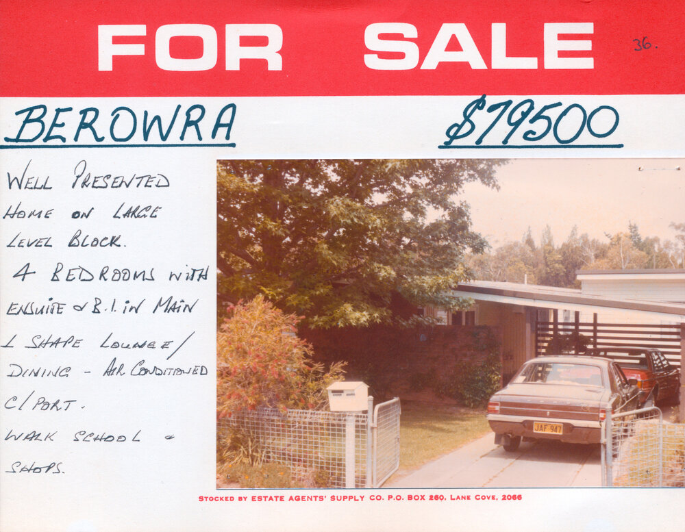 Real Estate Advertisement - Berowra