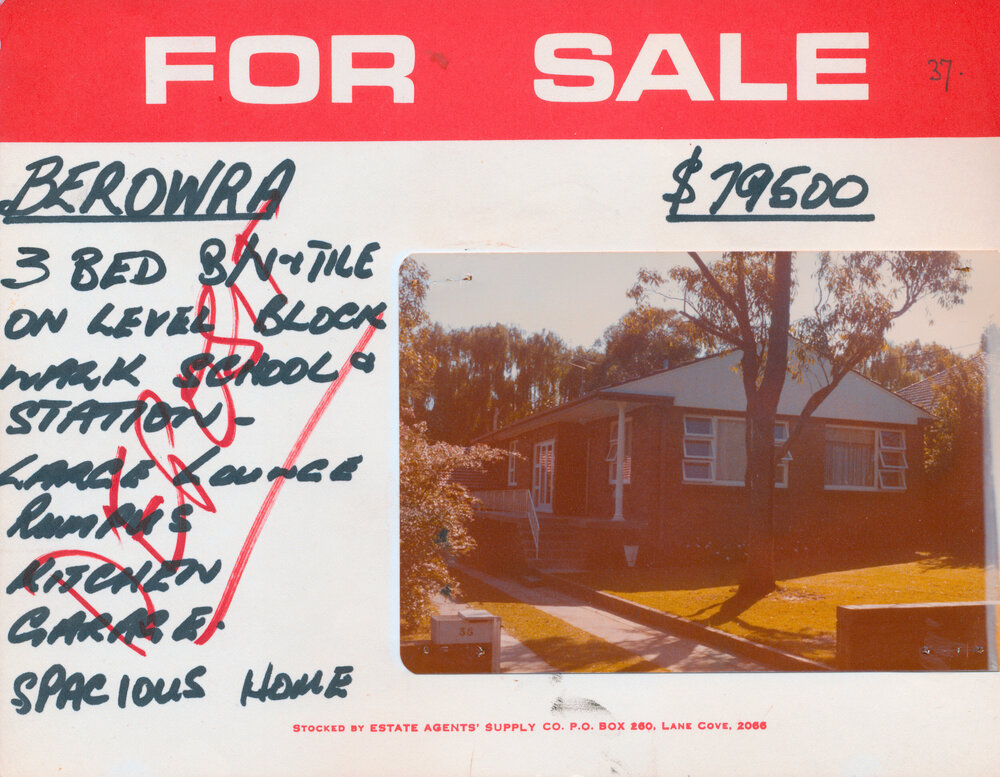 Real Estate Advertisement - Berowra