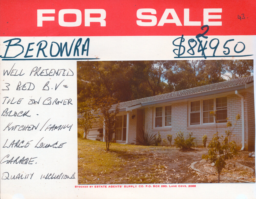 Real Estate Advertisement - Berowra