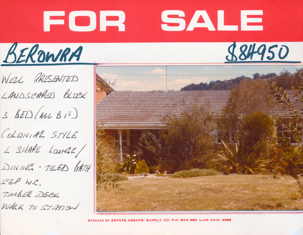 Real Estate Advertisement - Berowra