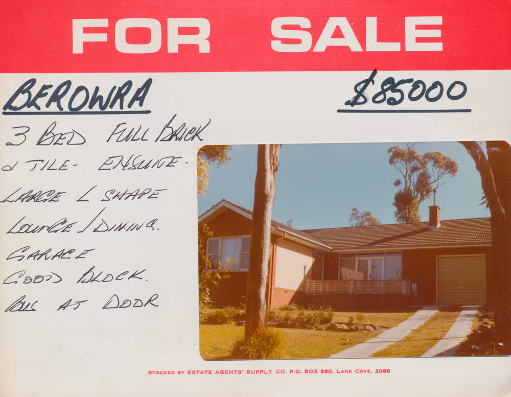 Real Estate Advertisement - Berowra