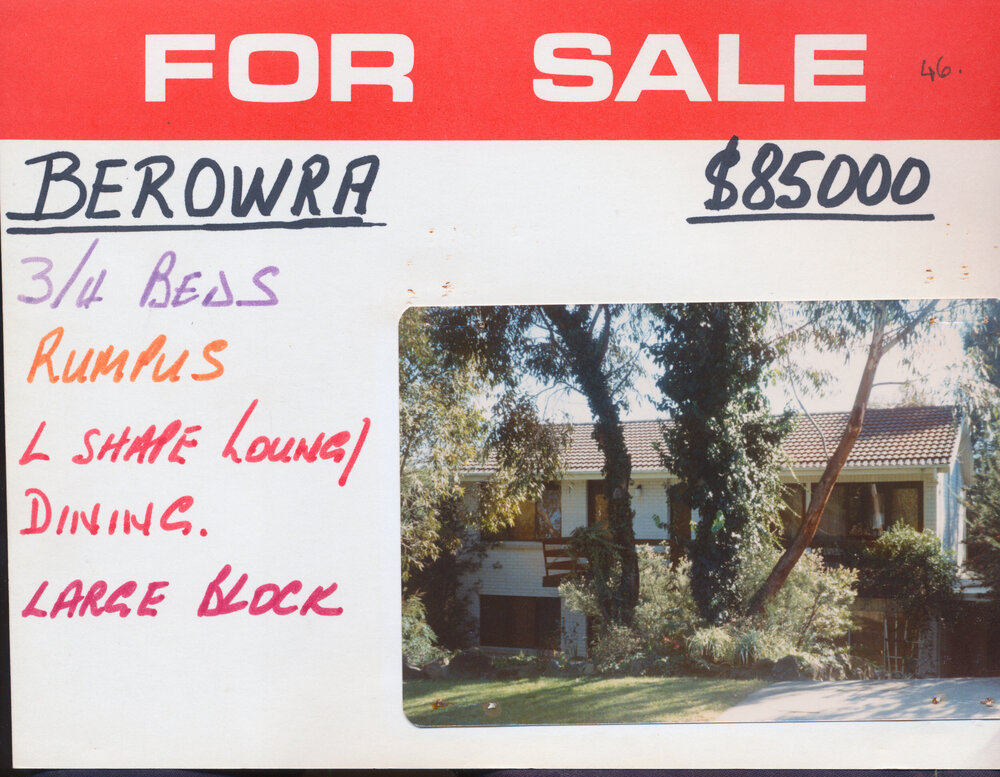 Real Estate Advertisement - Berowra