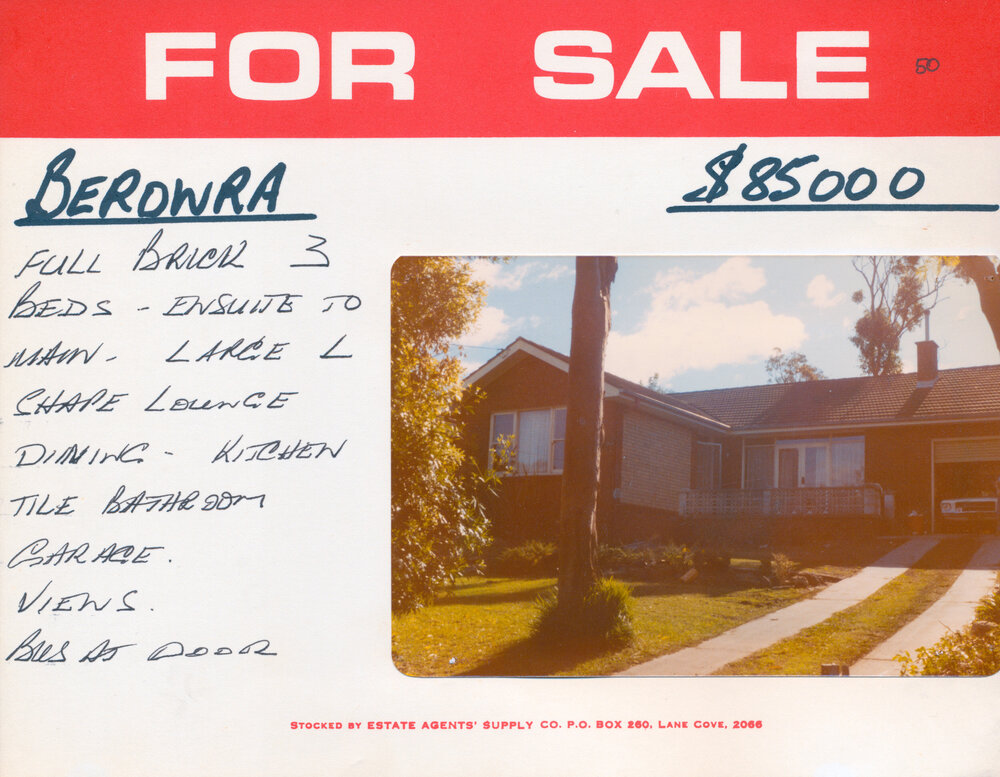 Real Estate Advertisement - Berowra