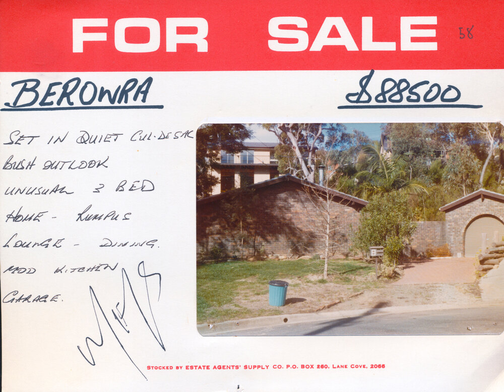 Real Estate Advertisement - Berowra