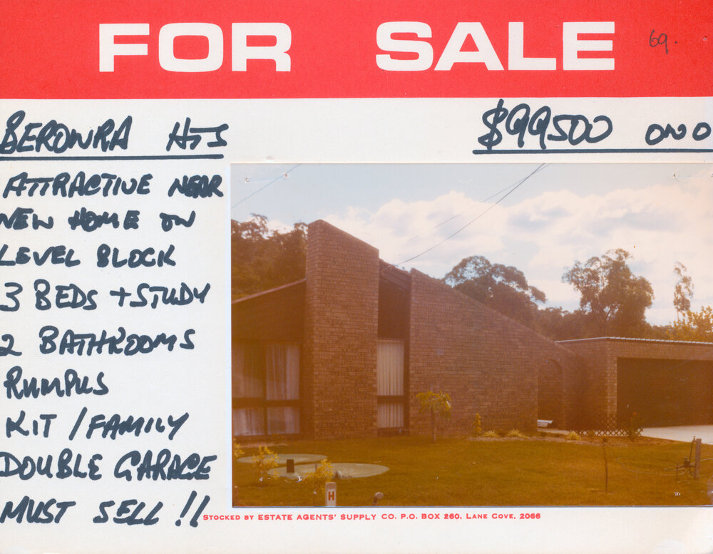 Real Estate Advertisement - Berowra Heights