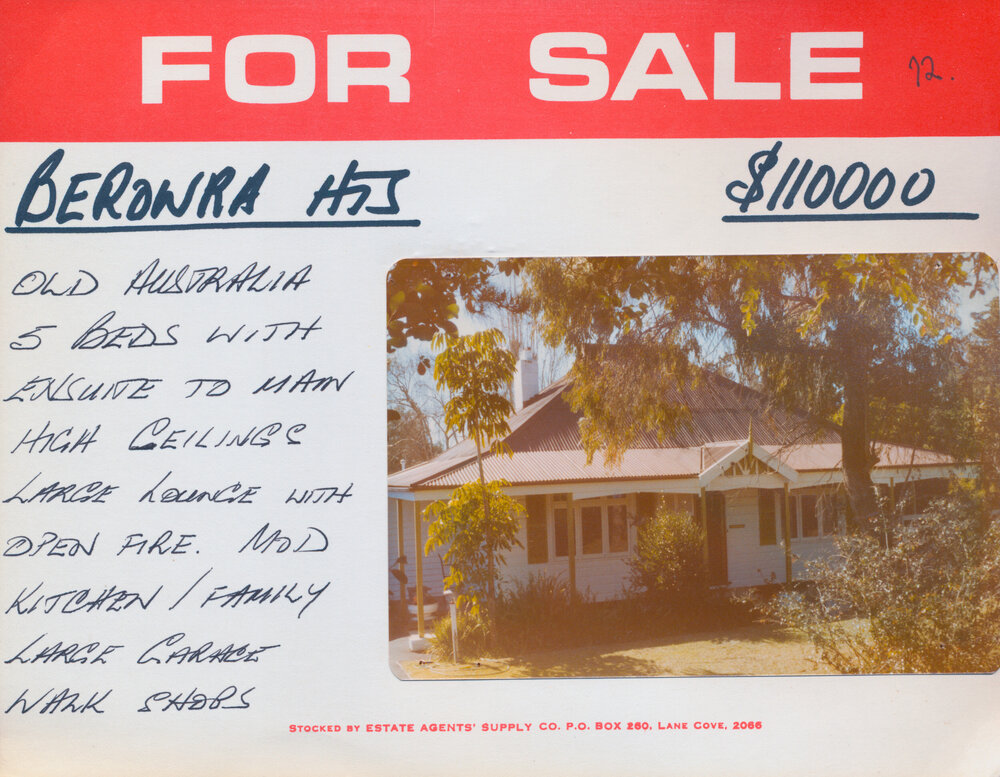 Real Estate Advertisement - Berowra Heights