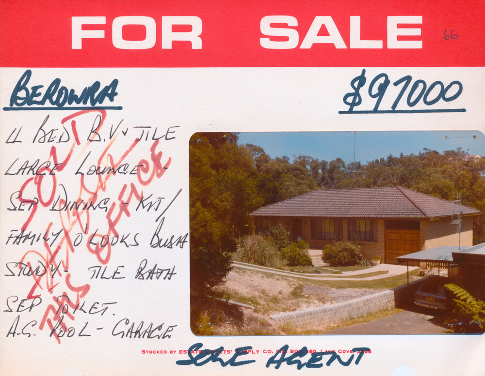 Real Estate Advertisement - Berowra