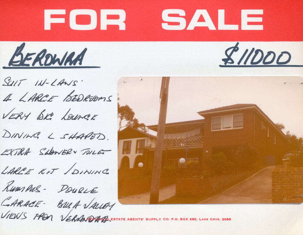 Real Estate Advertisement - Berowra