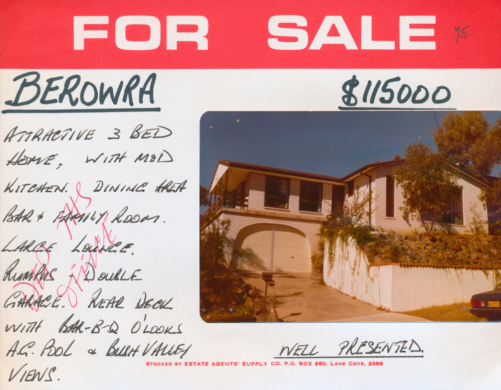 Real Estate Advertisement - Berowra