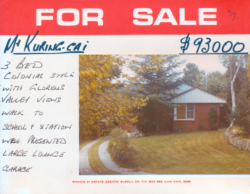 Real Estate Advertisement - Mount Kuring-gai
