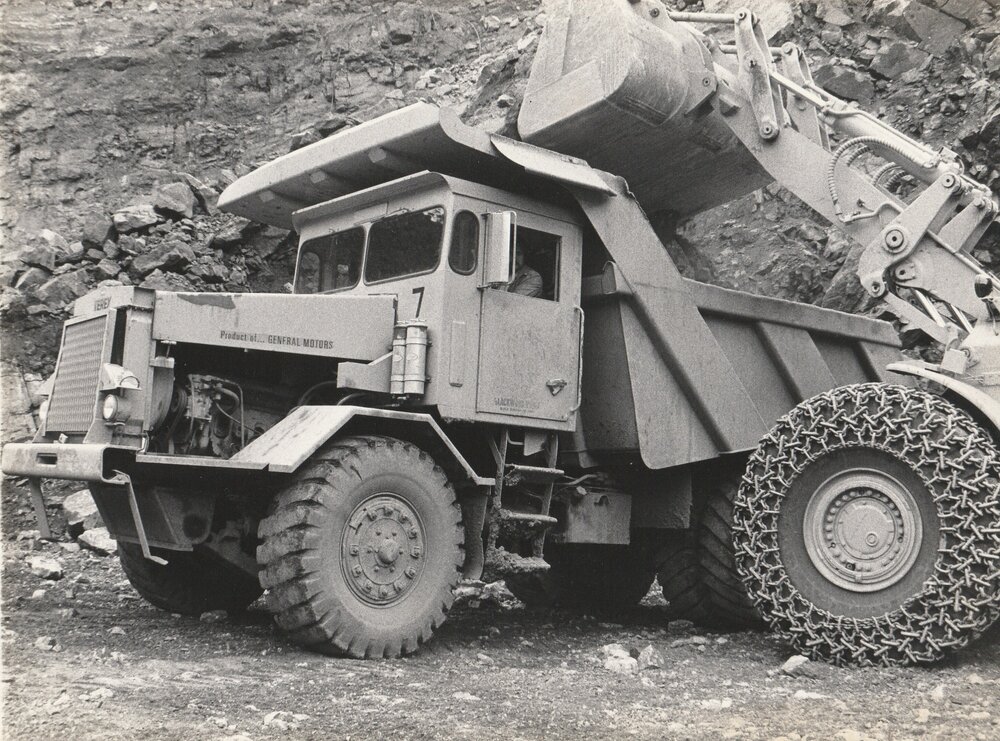 No. 7 Terrex dump truck at Hornsby Quarry