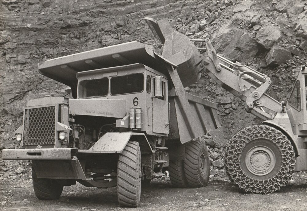 No. 6 Terrex dump truck at Hornsby Quarry