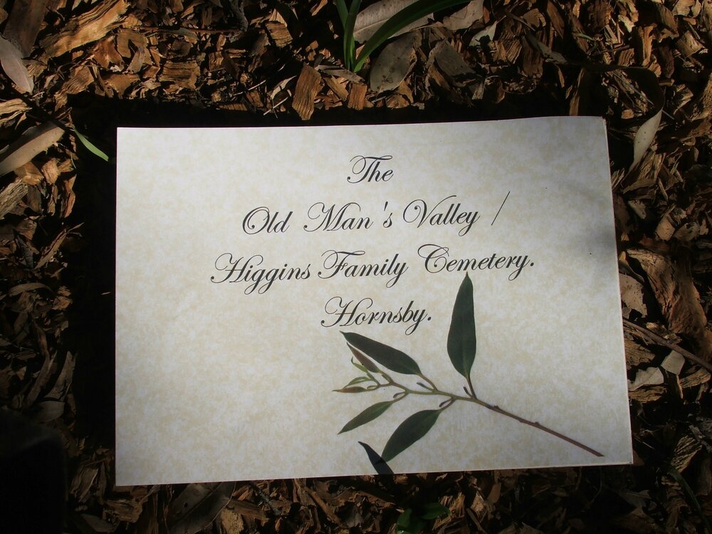 Old Mans Valley Cemetery