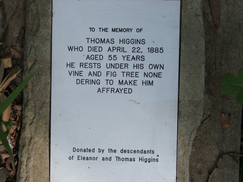 Old Mans Valley Cemetery