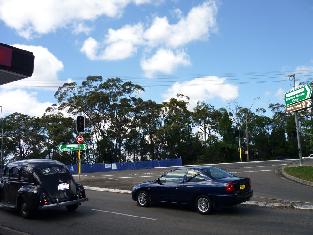 Start of the construction of the Berowra Railway commuter car park