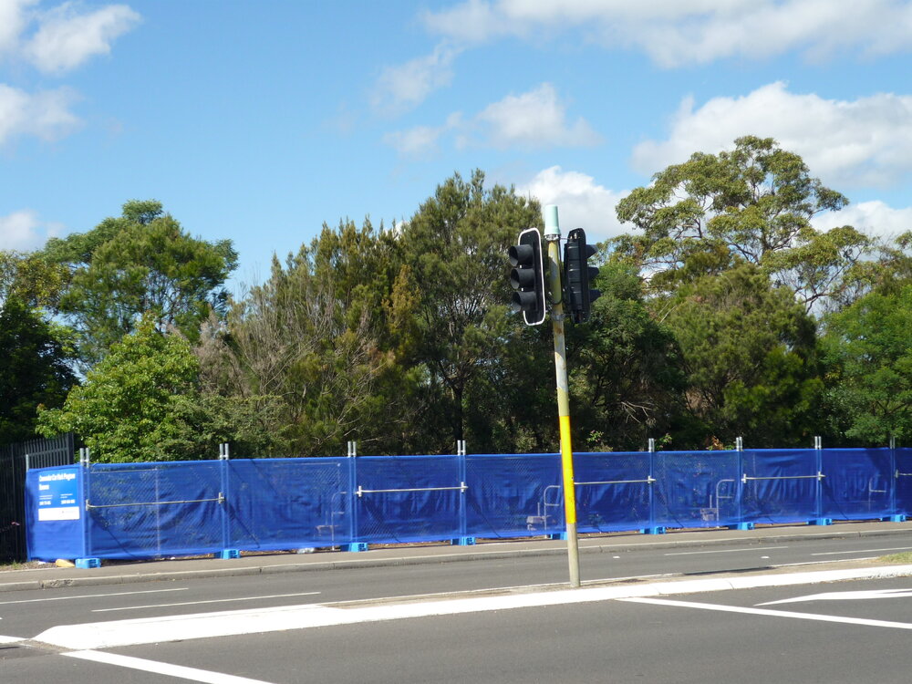 Start of the construction of the Berowra Railway commuter car park