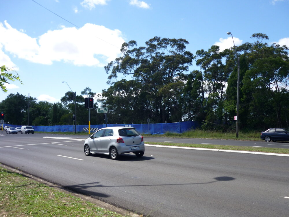 Start of the construction of the Berowra Railway commuter car park