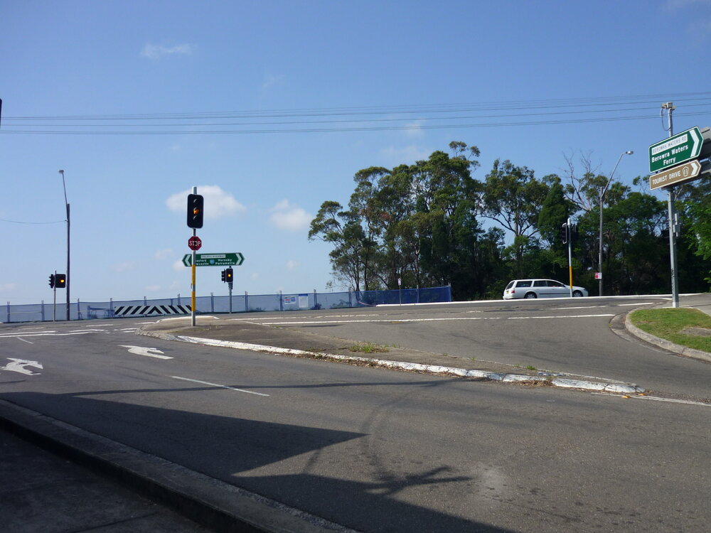 Construction of the Berowra Railway Commuter car park