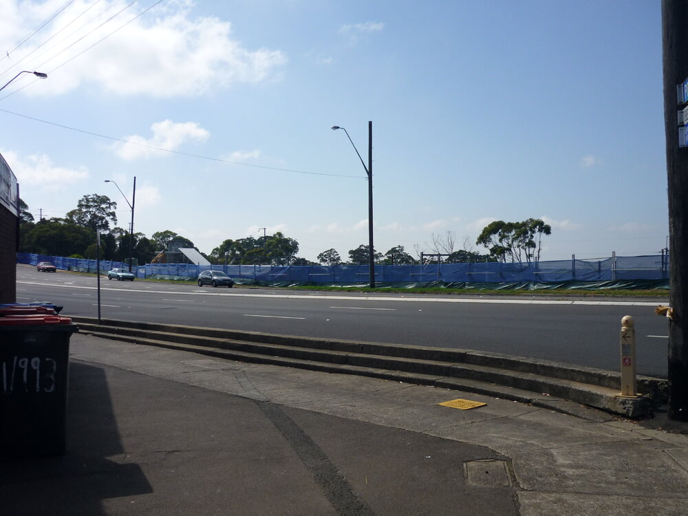 Construction of the Berowra Railway Commuter car park