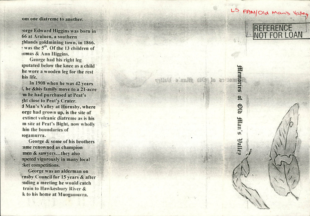 Old Mans Valley Cemetery