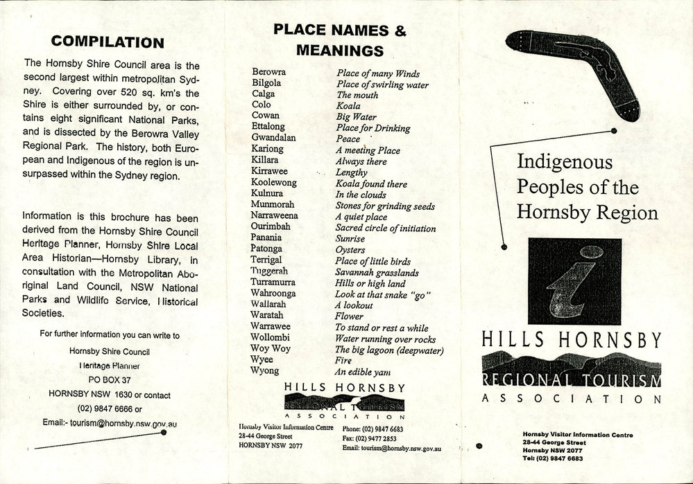 Australian Aborigines Hornsby Shire