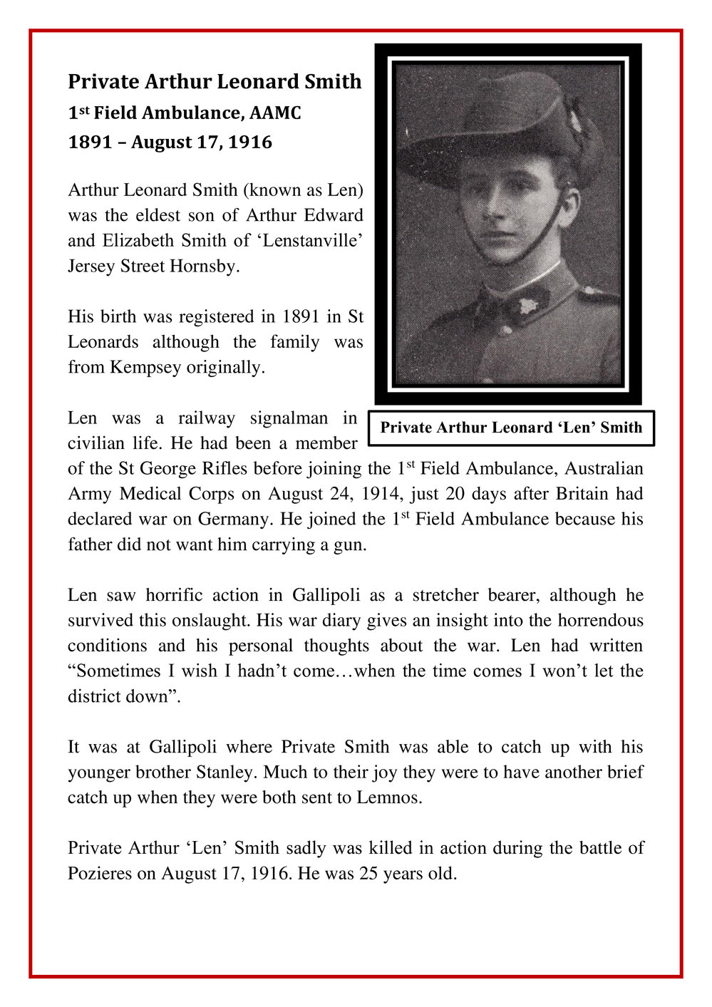 Stanley Lazelle Smith