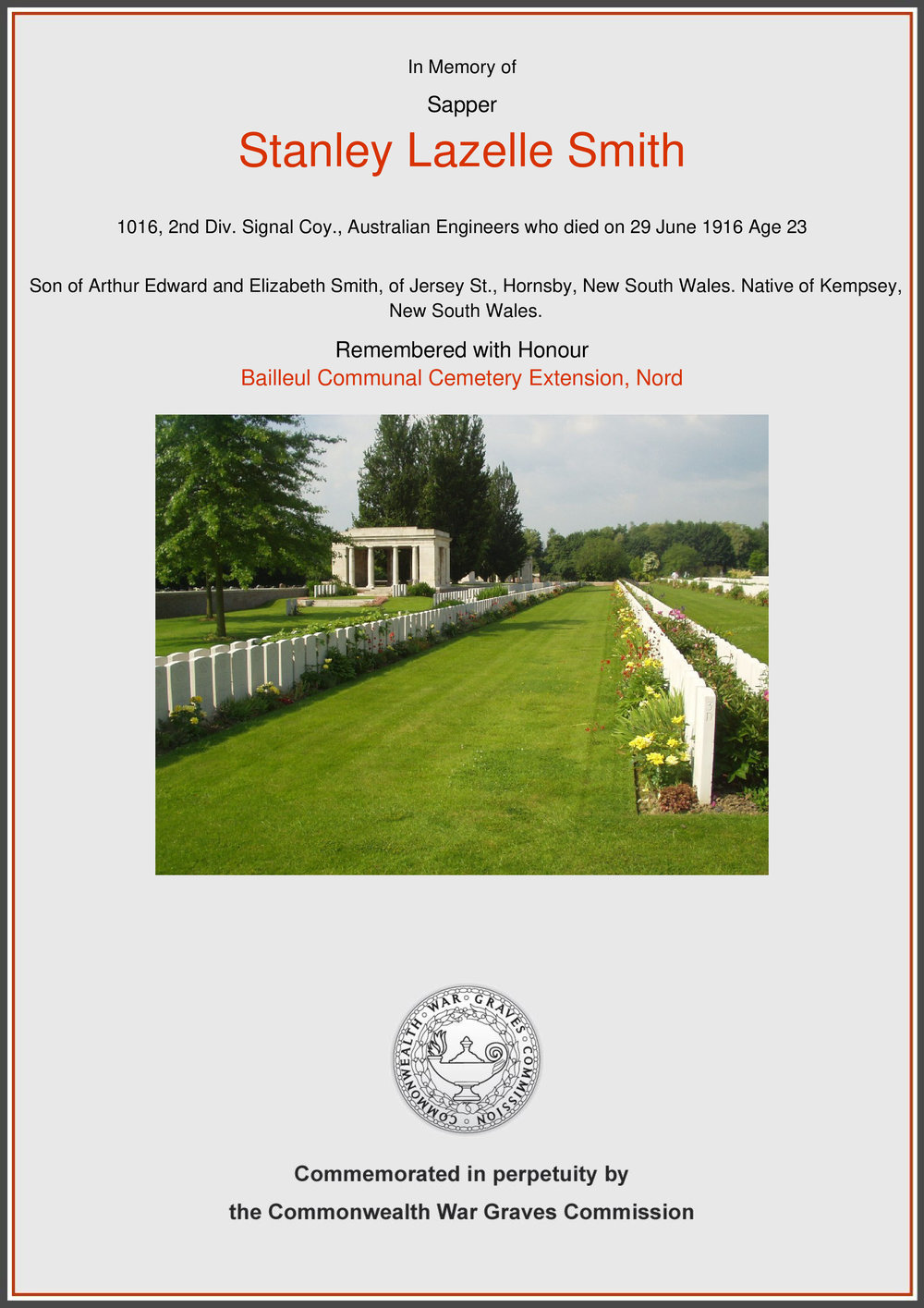 Stanley Lazelle Smith