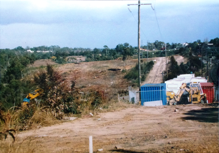 F3 under construction at Berowra