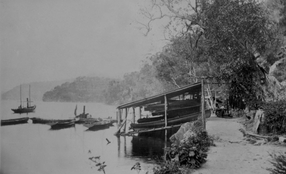 Boatshed on Cowan Creek