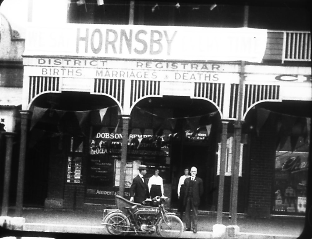 Hornsby District Registrar during Gala Week October 10-15th, 1921