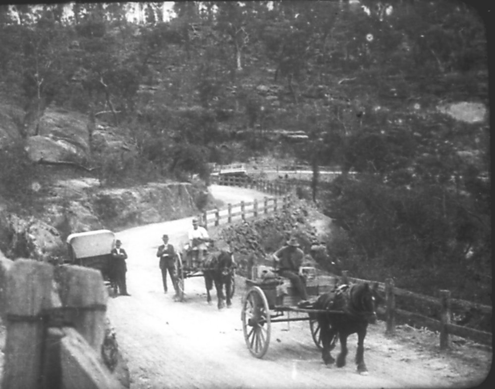 Galston Road at the Gorge, 1921