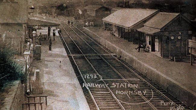 Hornsby Railway Station, c.1890