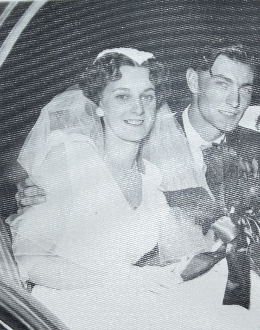 Wedding photograph of Heather Rule and Robert Payne