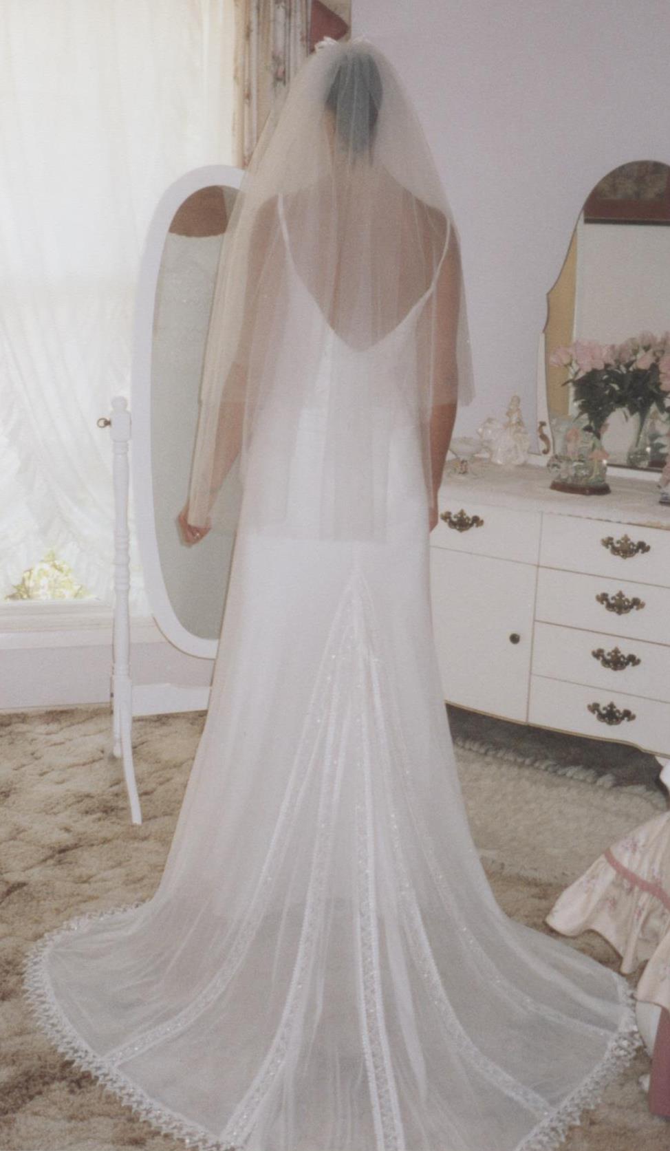 A wedding dress created by Heather Payne